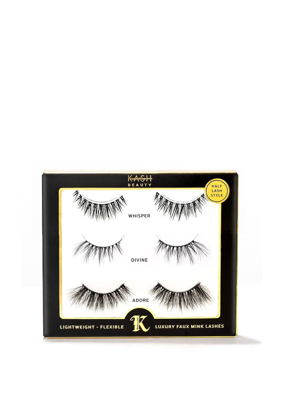 Kash Beauty Faux Mink Lash Trio