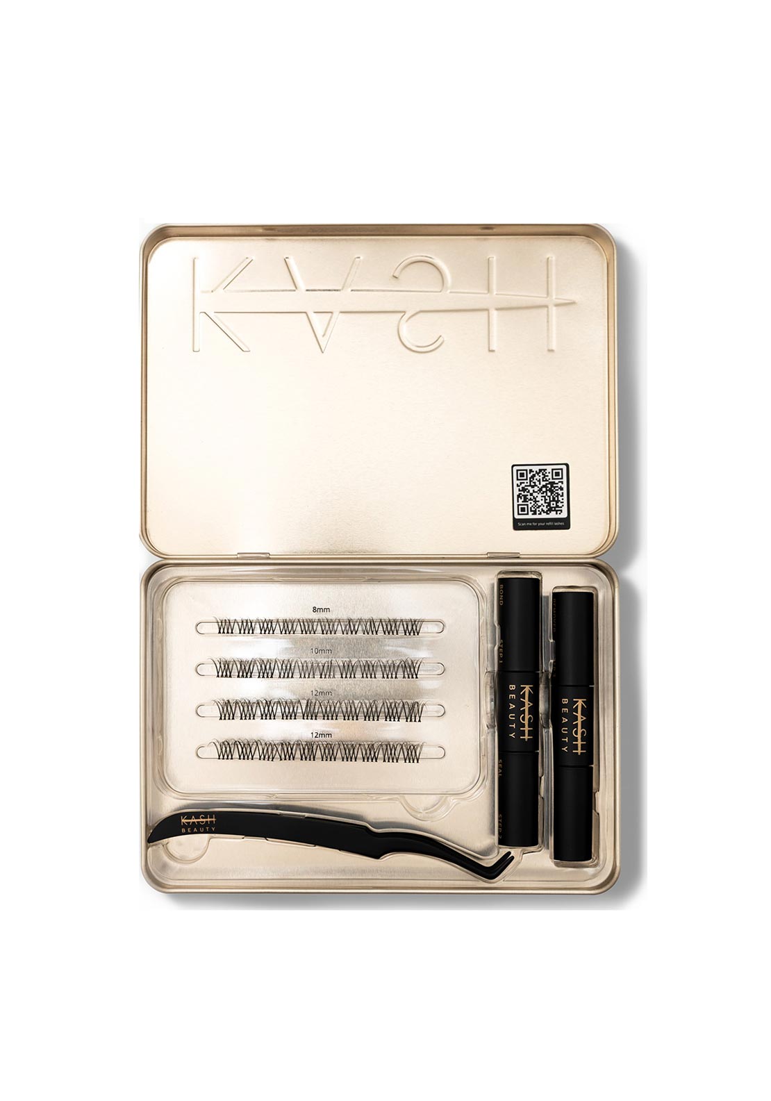 KASH Beauty Lash Lab Refill Pack, Brown