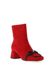 Kate Appleby Aberdoux Heeled Boots, Poppy Red