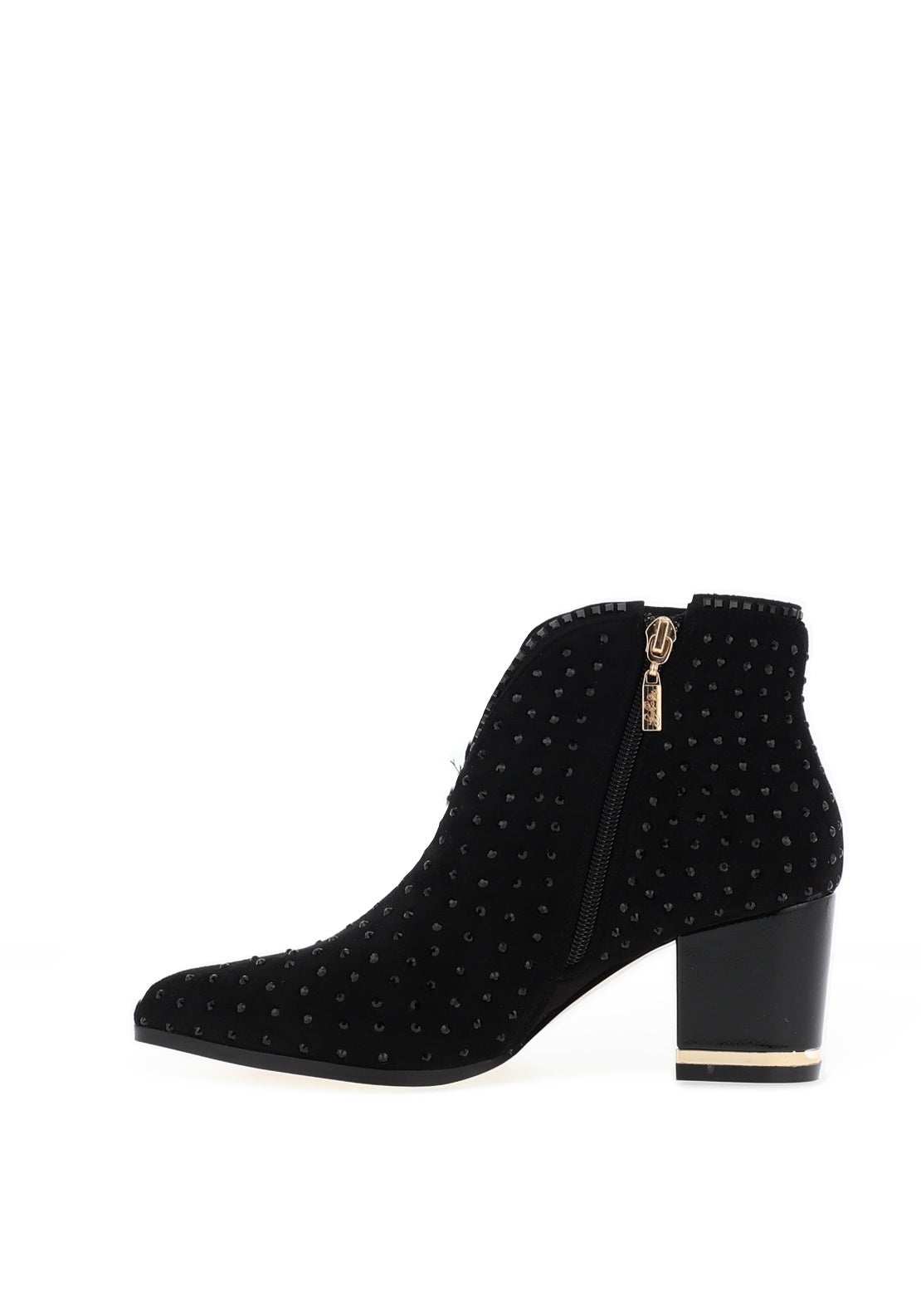 Kate Appleby Beaumaris Heeled Ankle Boot, Black