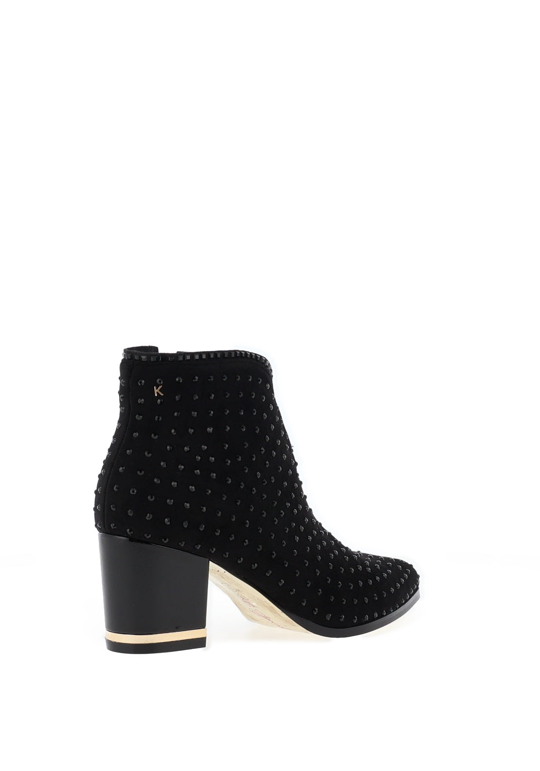 Kate Appleby Beaumaris Heeled Ankle Boot, Black