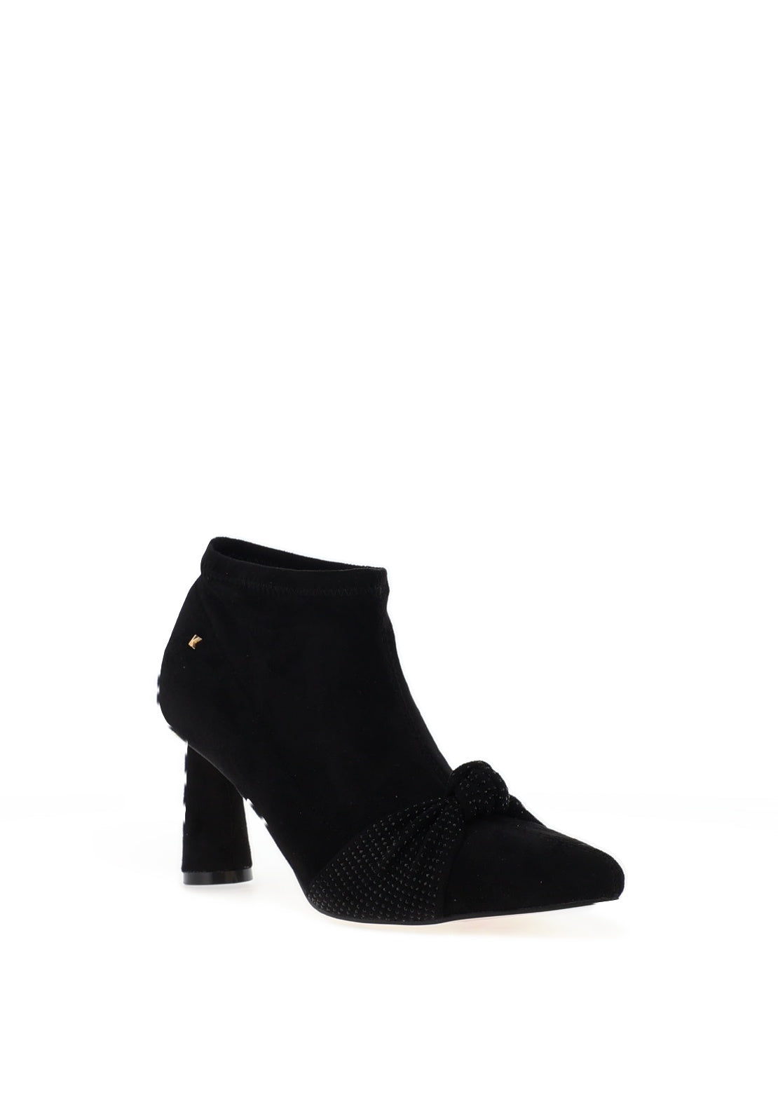 Kate Appleby Bingham Embellished Bow Ankle Boots, Black
