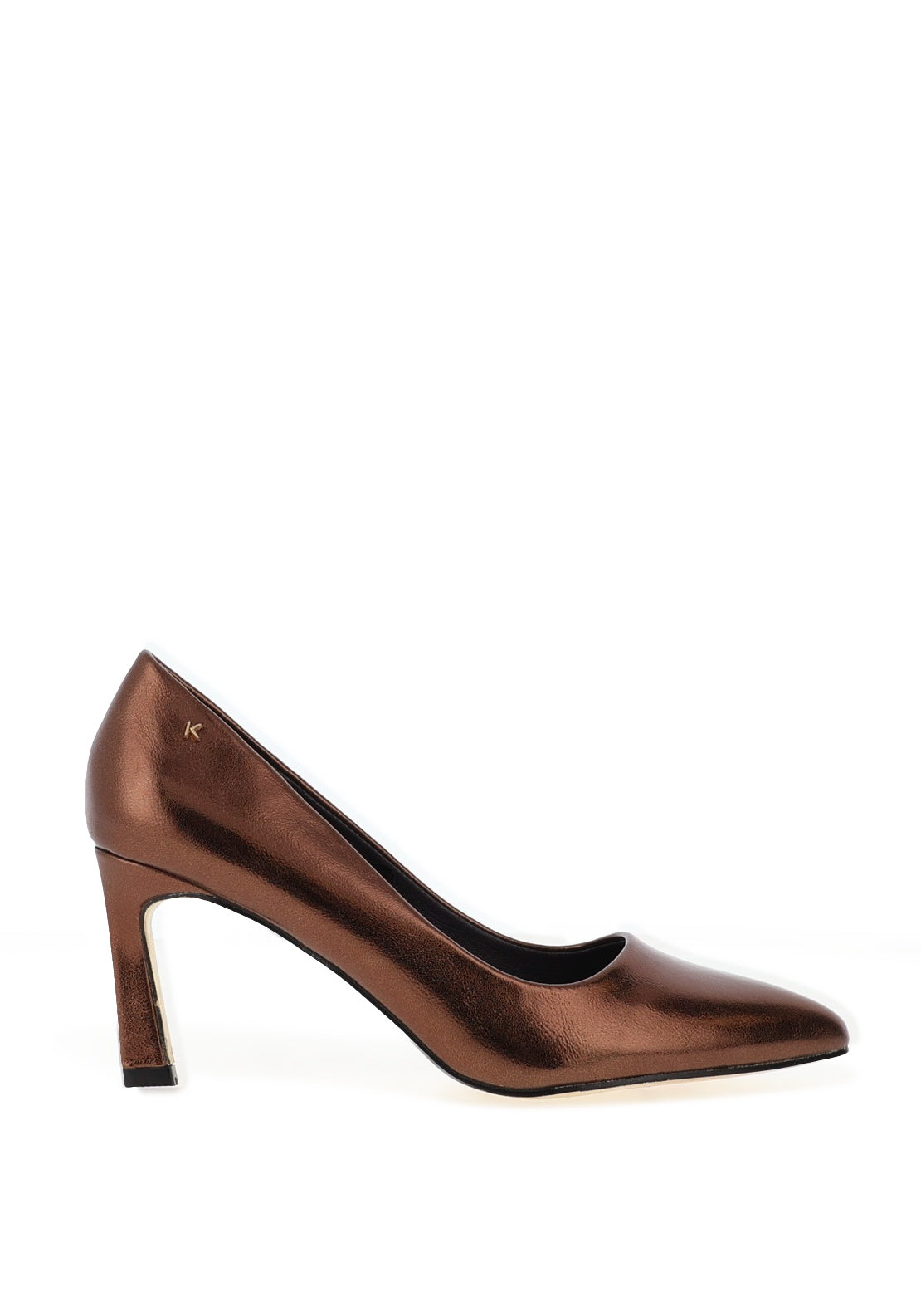 Kate Appleby Bamburgh Pointed Toe Court Shoe, Bronze