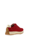 Kate Appleby Neilston Faux Suede Trainers, Poppy Red