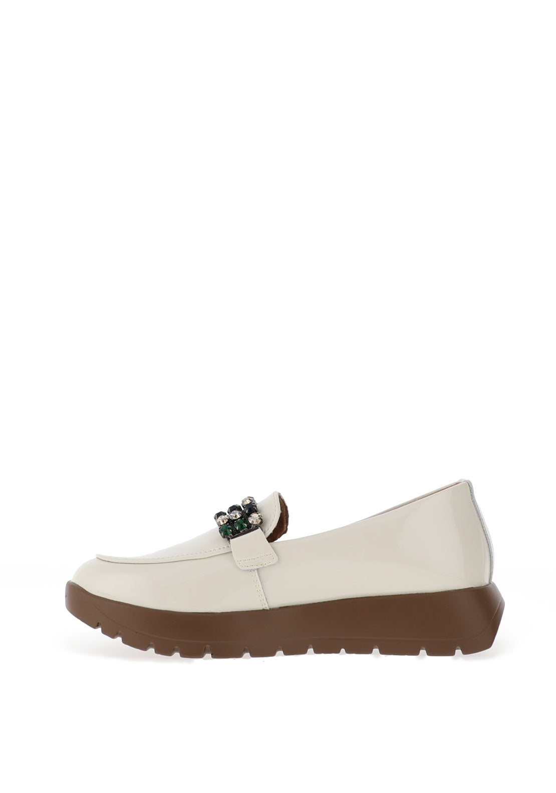 Kate Appleby Todley Embellished Loafers, Cream
