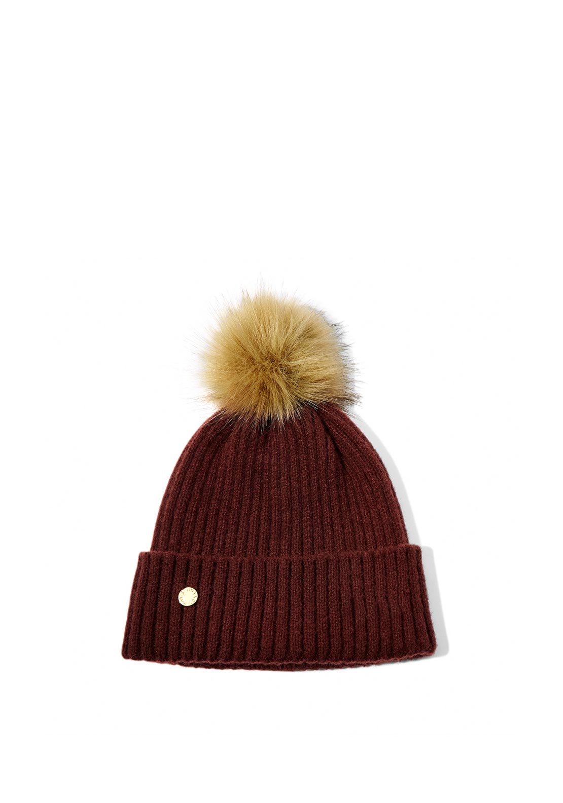 Katie Loxton Knitted Hat, Cacao McElhinneys