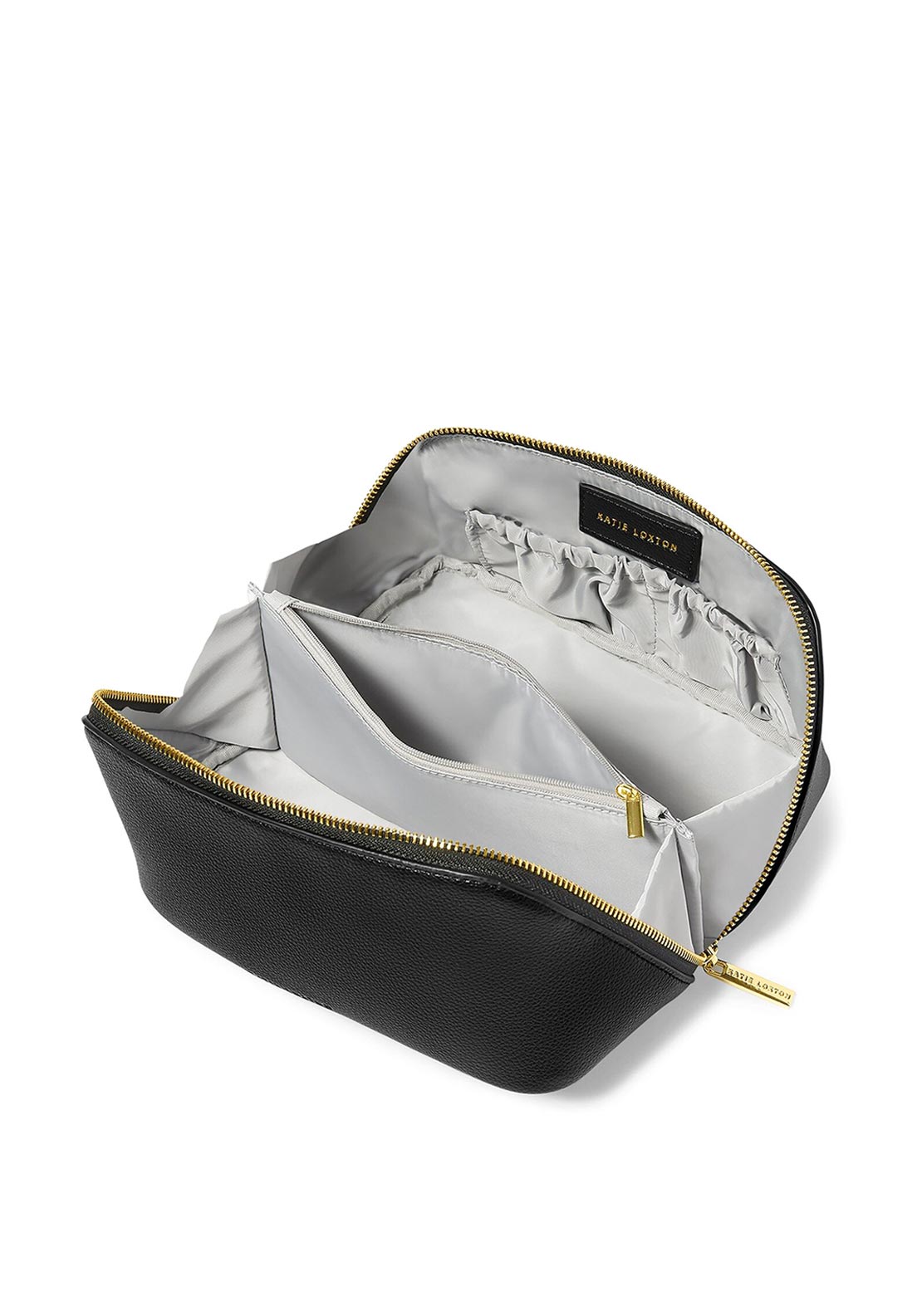 Katie Loxton Medium Makeup and Wash Bag, Black