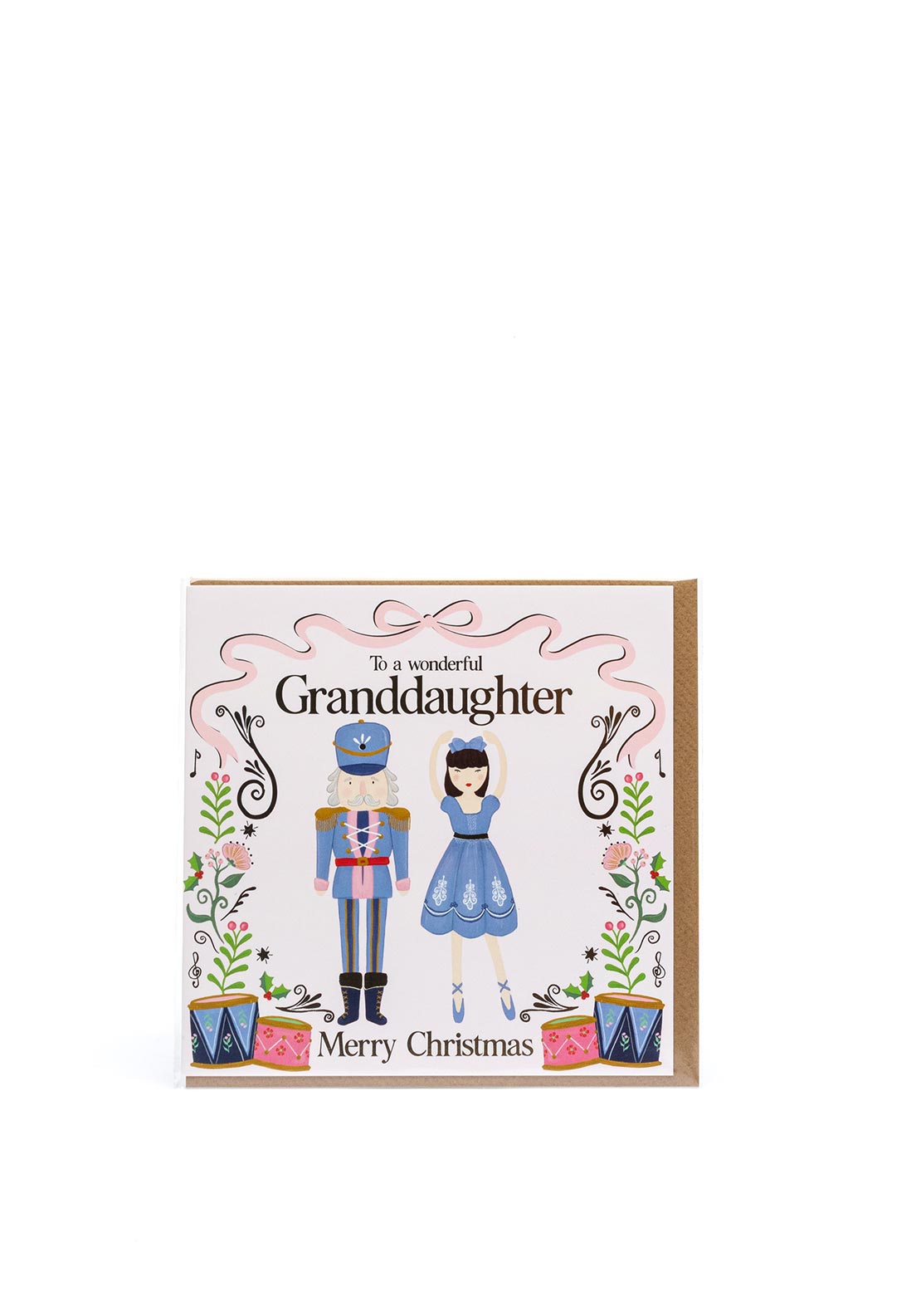 Langs To A Wonderful Granddaughter Christmas Card