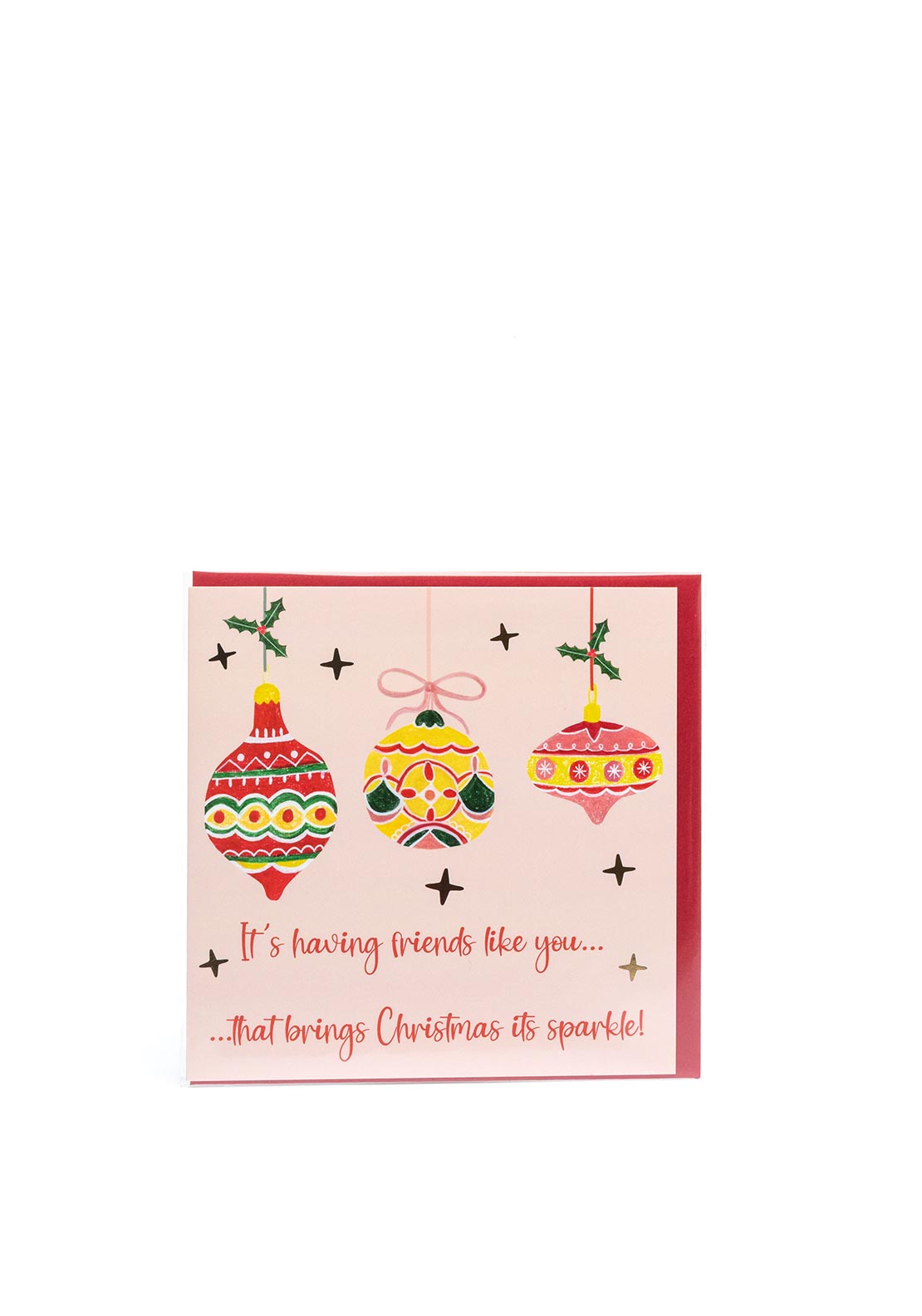 Langs Friends Christmas Sparkle Card