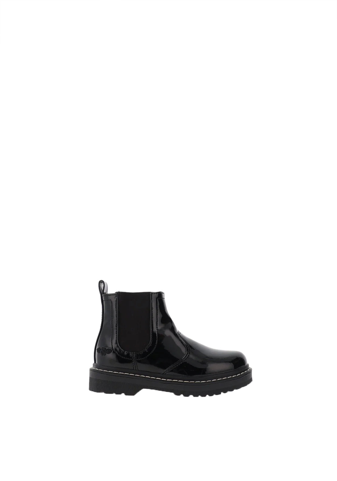 Lelli Kelly Girls Side Zip Patent Chelsea Boots, Black McElhinneys