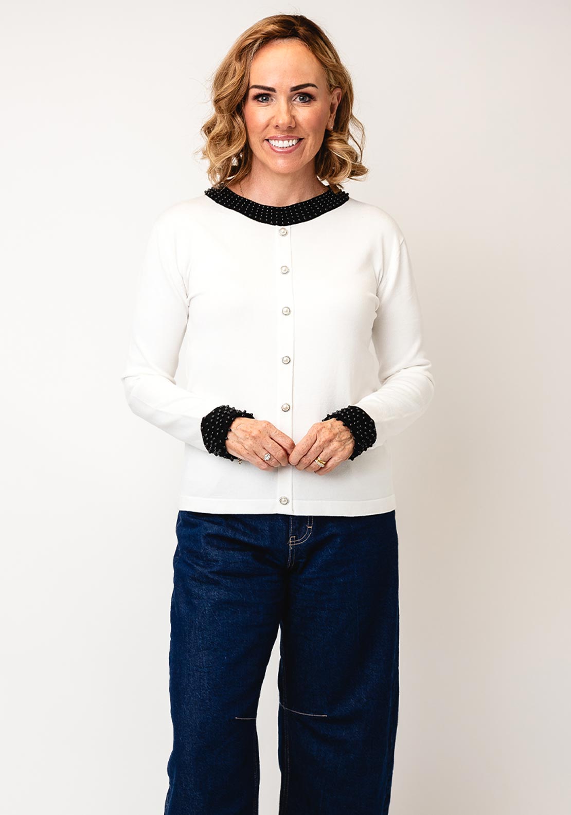 SS26 LEO & UGO CARDIGAN| BORDEAUX