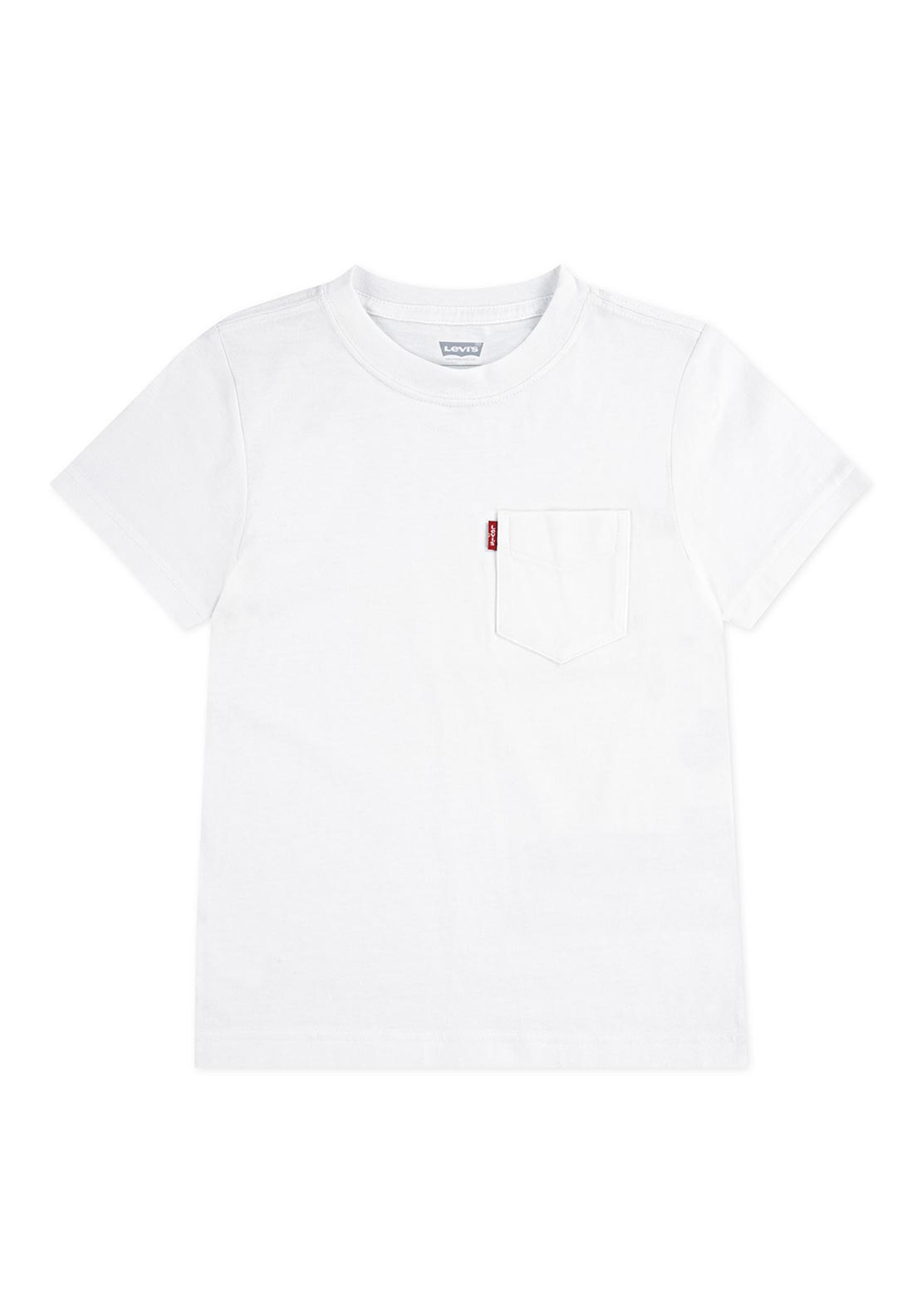 Levi’s Mini Boy Sunset Pocket Short Sleeve Tee, White