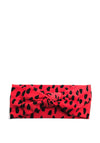 Little Bow Pip Watermelon Print Bow, Red