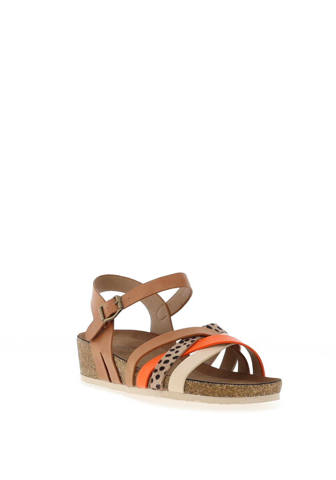 Lunar Selina Multi Strap Sandals, Camel