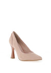 Marco Tozzi Tapered Heel Court Shoes, Powder