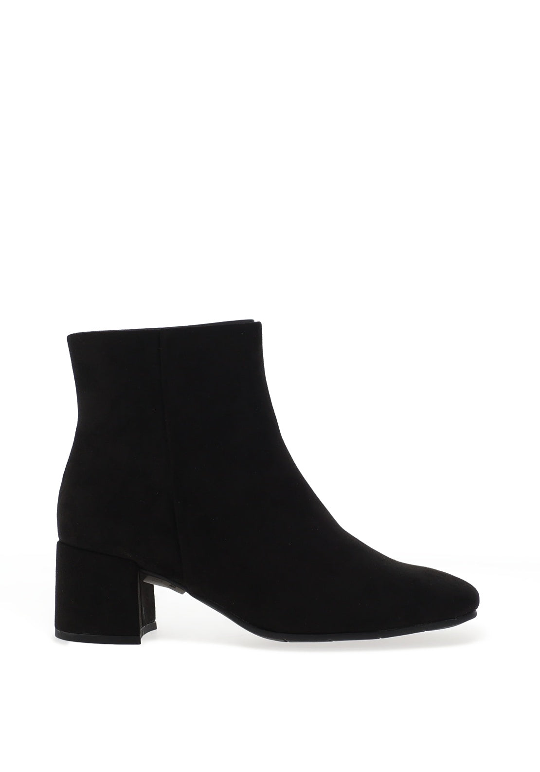 Marco Tozzi Faux Suede Block Heel Boots, Black McElhinneys