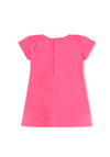 Mayoral Baby Girl Floral Print Short Sleeve Dress, Pink