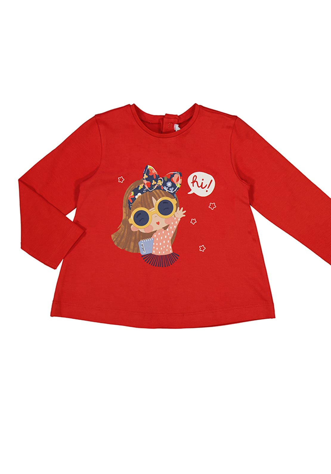 Mayoral Baby Long Sleeve Top, Paprika McElhinneys
