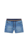 Mayoral Baby Boy Soft Denim Shorts, Blue