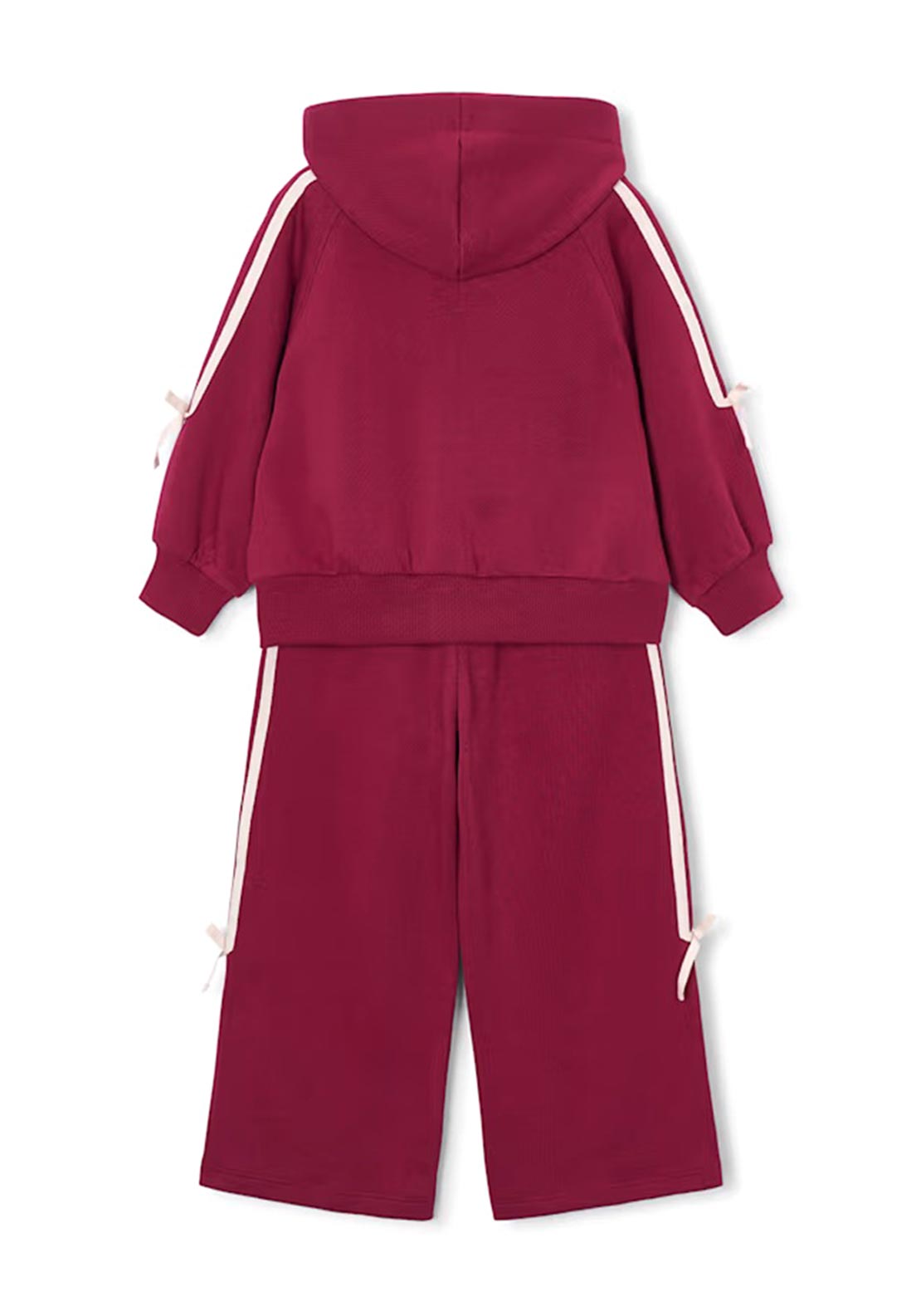 Mayoral Mini Girl Cherry Bow 2 Piece Tracksuit, Red