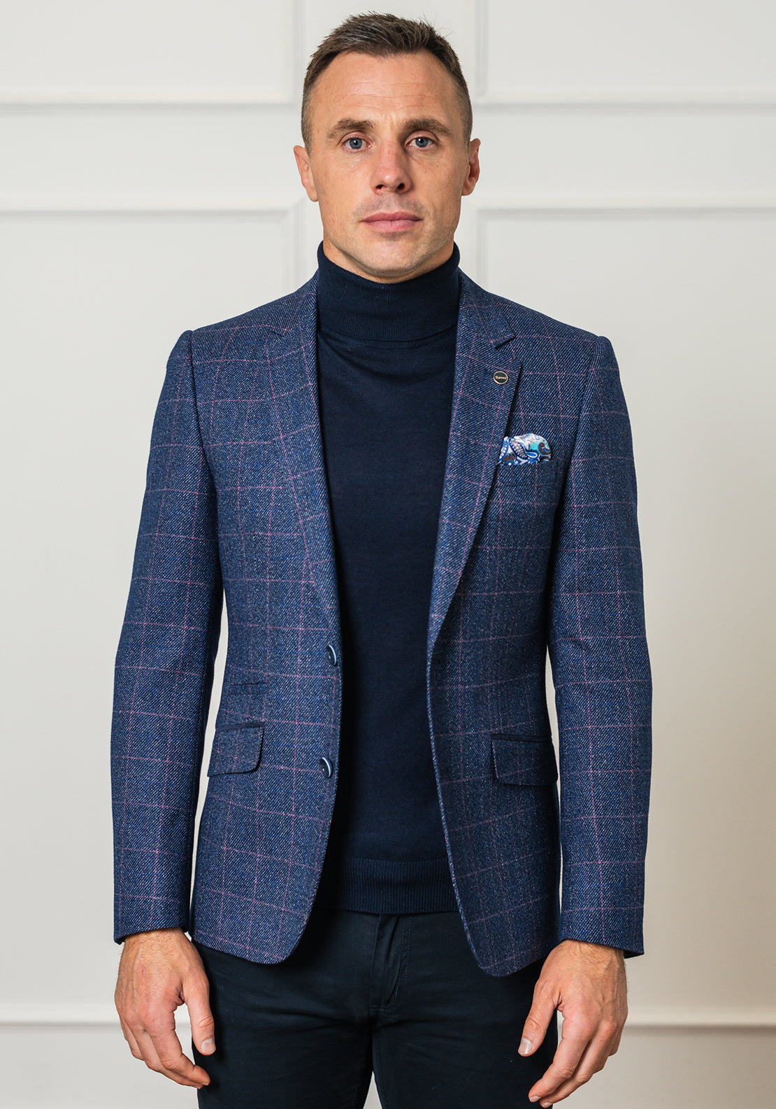 Tommy Bowe Tailoring McGeechan Blazer, Blue McElhinneys