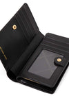 MICHAEL Michael Kors Empire Small Snap Wallet, Black