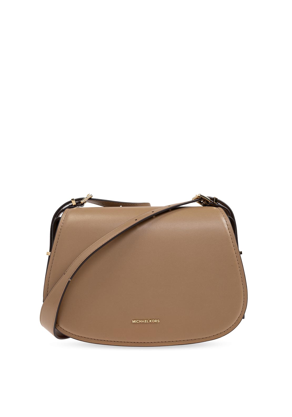 MICHAEL Michael Kors Lydia Flap Messenger Bag, Husk Brown