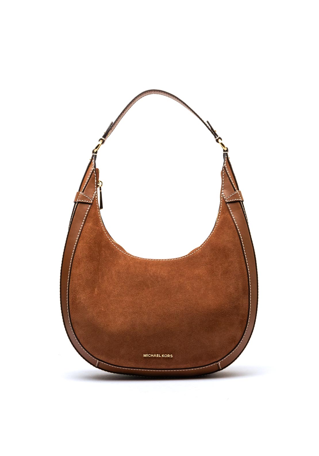 Hobo Purse Michael Kors Tan Leather Purse MICHAEL Michael Kors Preston  Crescent Shoulder Bag, Tan McElhinneys