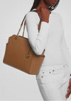 MICHAEL Michael Kors Jacquelyn Chain Detail Tote Bag, Luggage