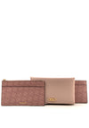 MICHAEL Michael Kors 3 In 1 Leather Travel Document Holder, Fawn