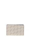 MICHAEL Michael Kors Empire Small Snap Monogram Wallet, Vanilla
