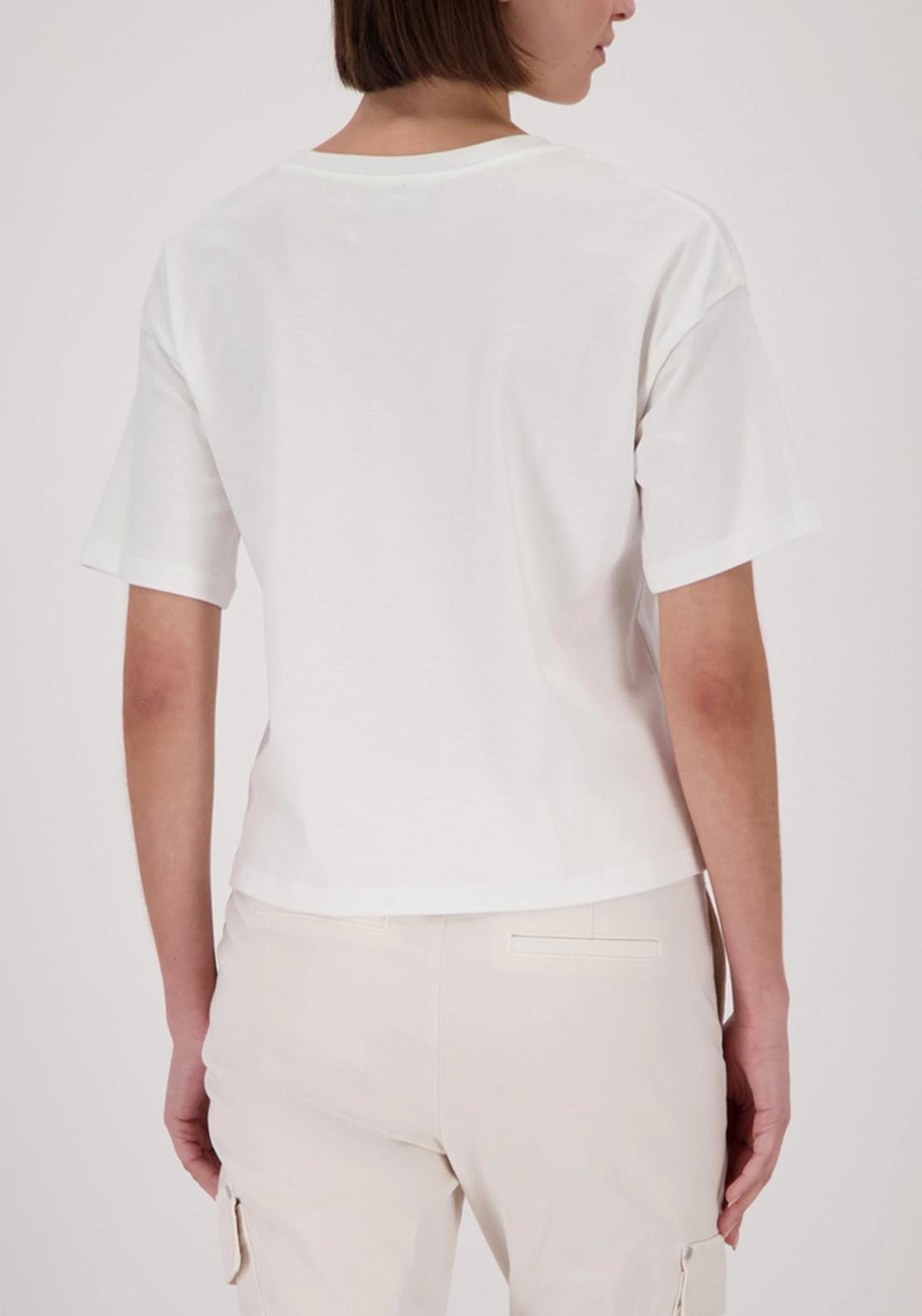 Monari Café Graphic Print T-Shirt, White