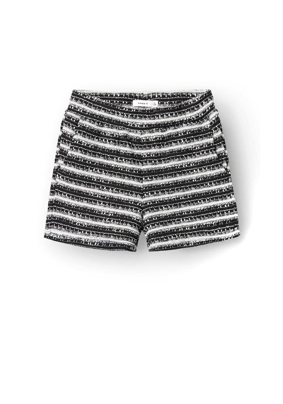 Name It Kid Girl Ragia Shorts, Black McElhinneys