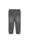 Name It Mini Boy Ben Baggy Fleece Jeans, Medium Grey Denim