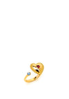 Newbridge Heart Spinner Ring, Gold