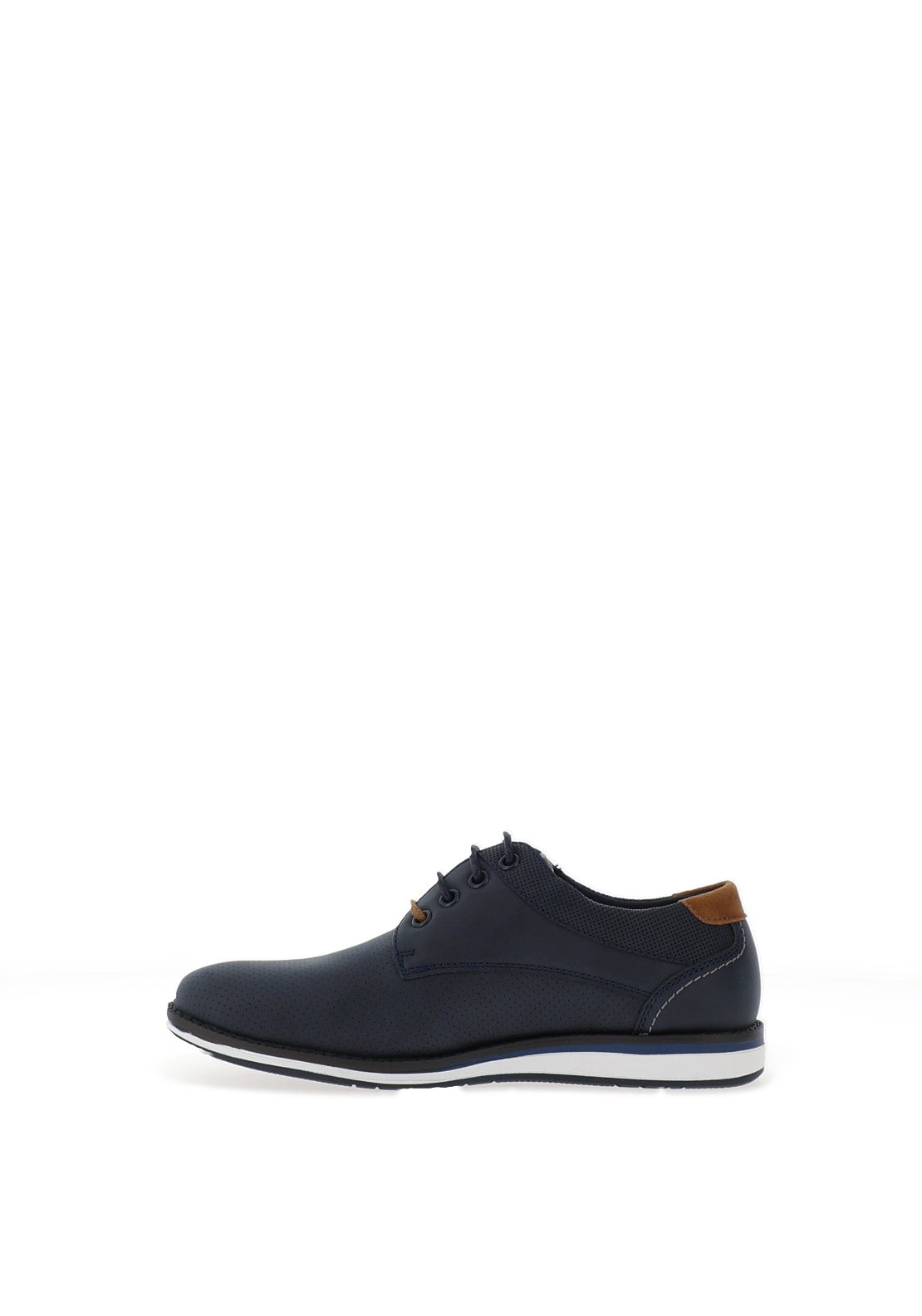 Ninty78 Boys Lace Dress Shoe, Navy