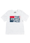 The North Face Boys Graphic Short Sleeve Tee, White
