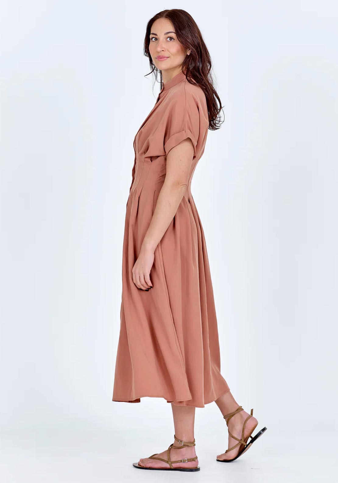 NU Denmark Cambria Dress, Salmon