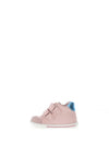 Pablosky Baby Girls Leather Heart High Top Trainers, Pink