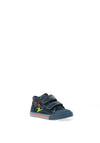 Pablosky Boys 970040 Velcro High Top Trainers, Navy