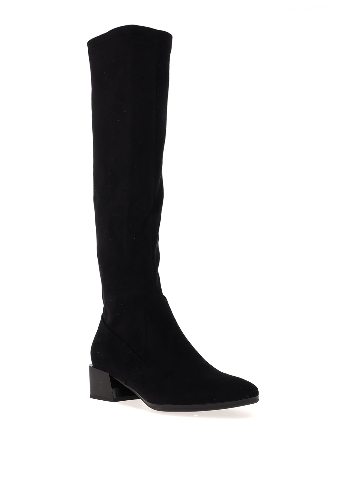 Patrizio Como Emmetton Heeled Knee High Boots, Black