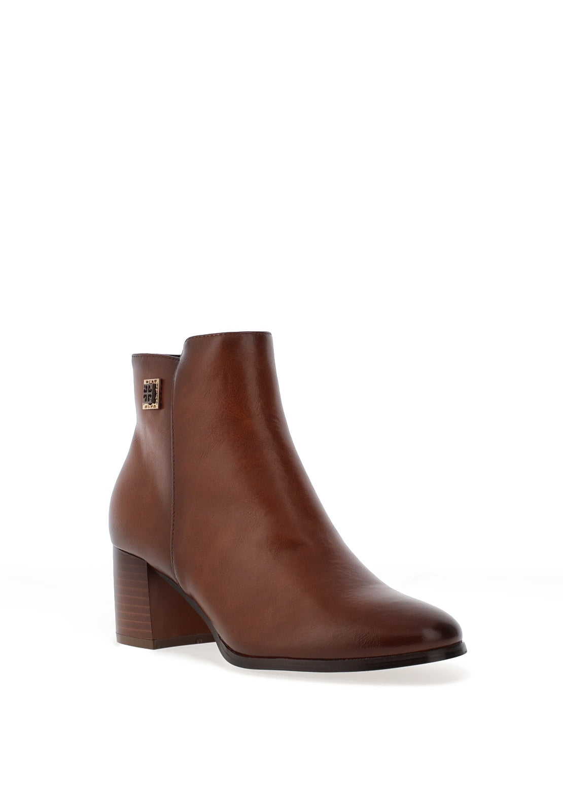 Patrizio Como Burunzo Heeled Ankle Boots, Tan