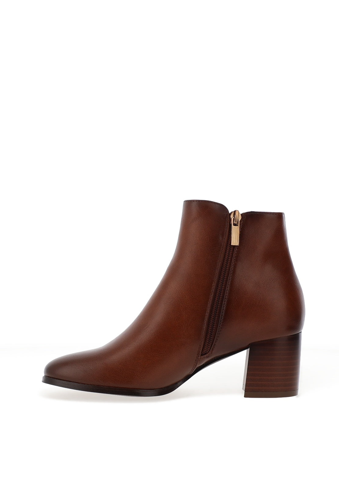Patrizio Como Burunzo Heeled Ankle Boots, Tan