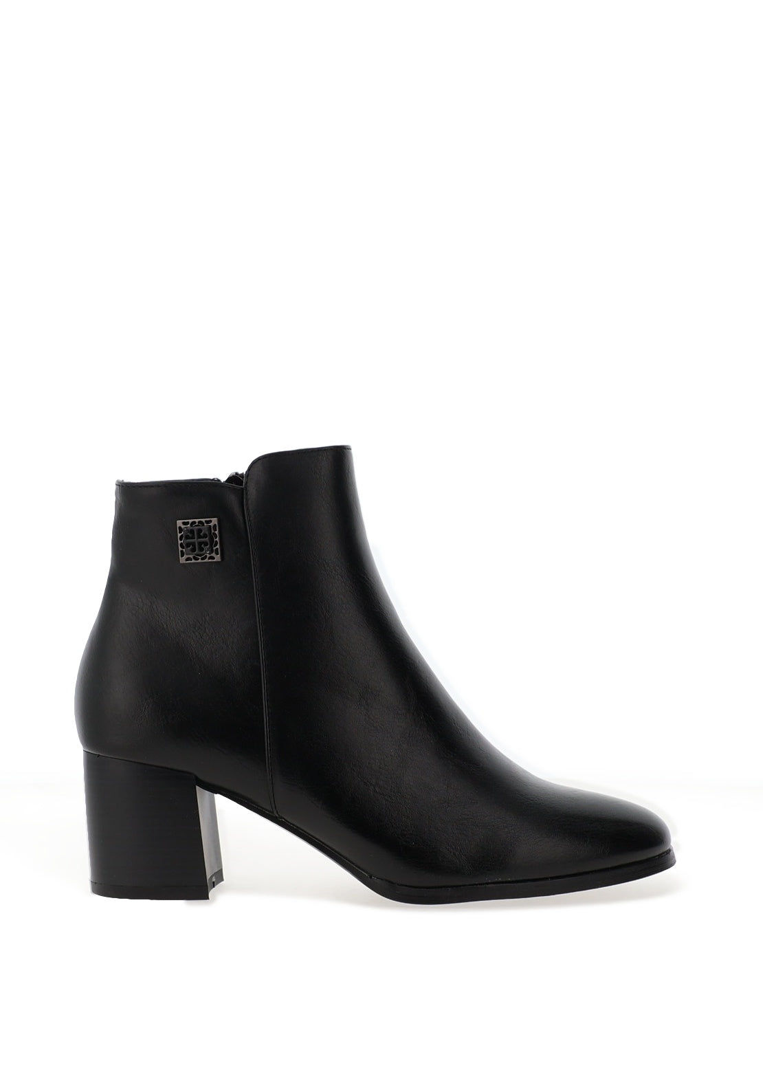 Patrizio Como Burunzo Heeled Ankle Boots, Black