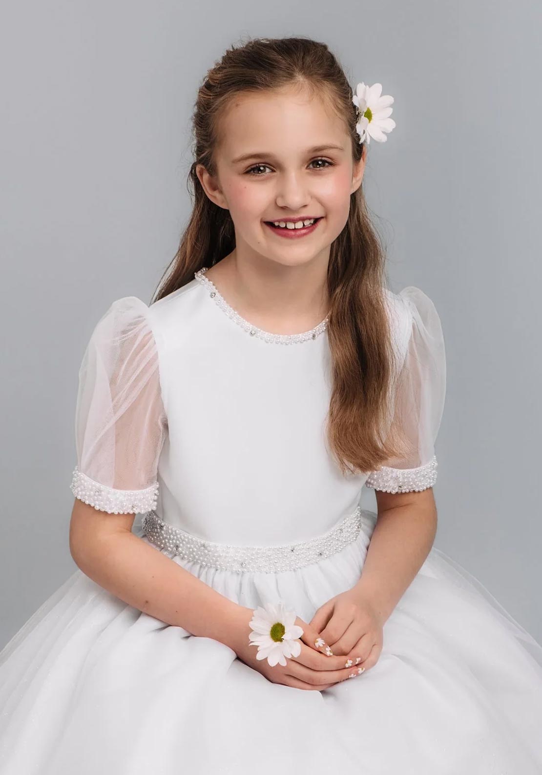 Paula’s Communion PJ93 Communion Dress, White