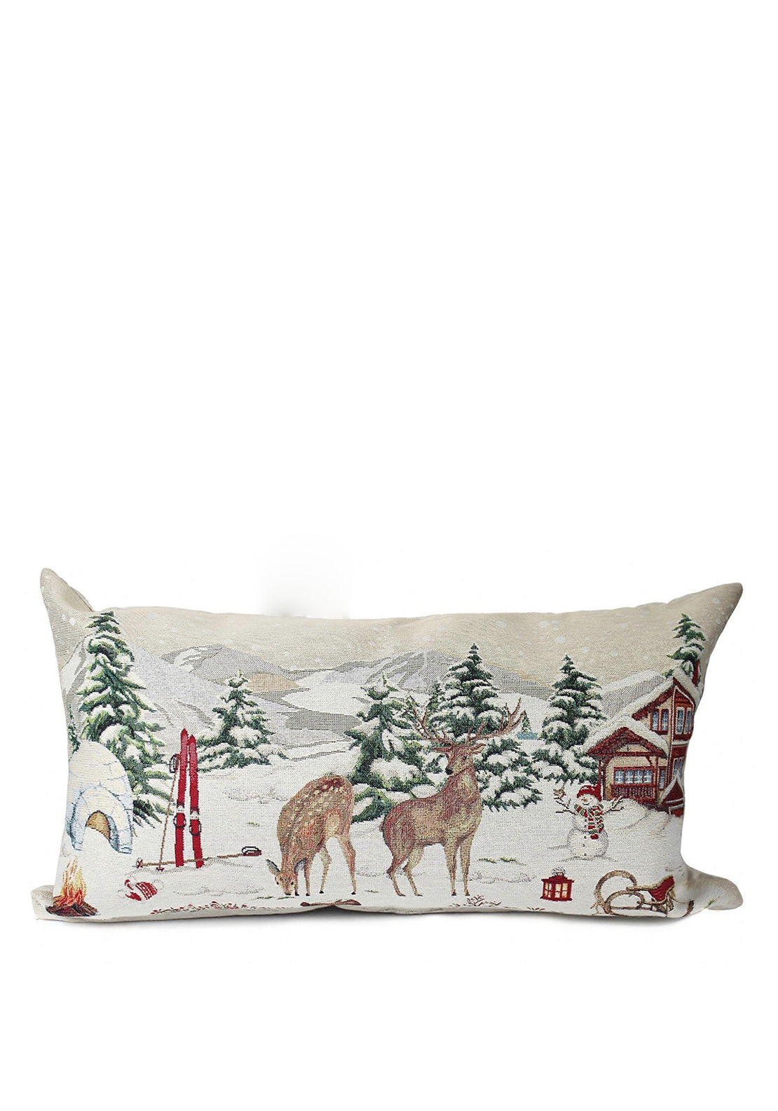 Peggy Wilkins Winter Park Cushion 45x45cm, Natural