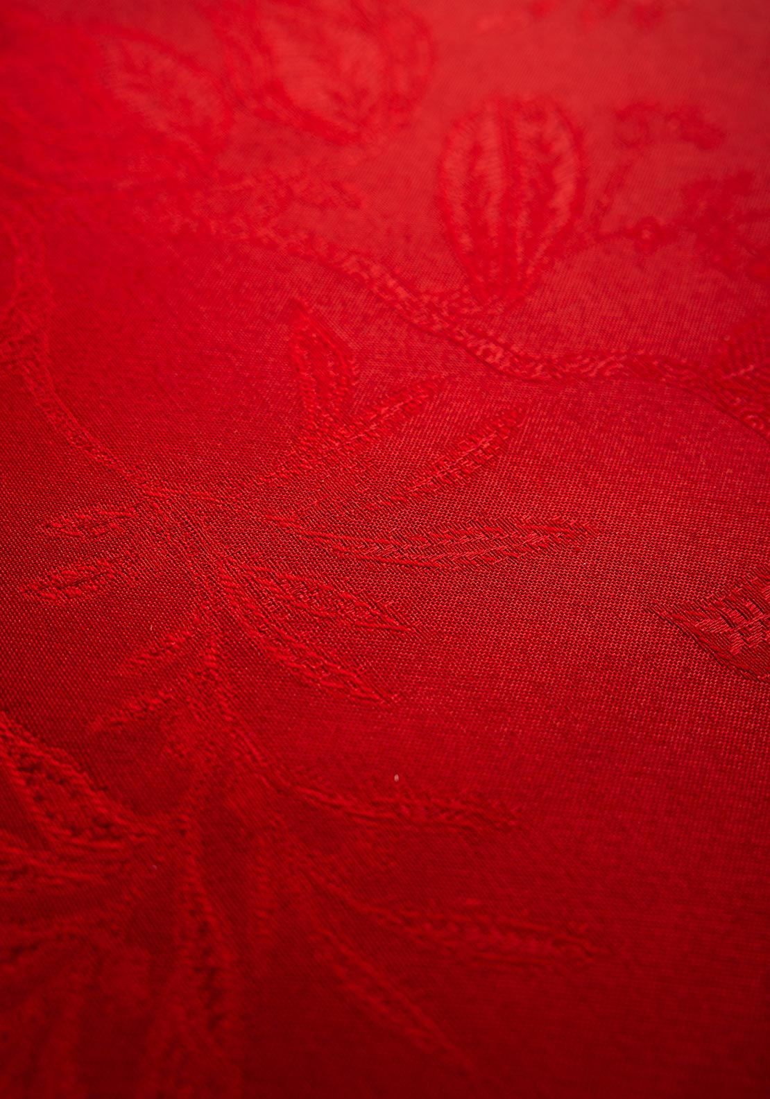Peggy Wilkins Christabel Rectangle Tablecloth, Red