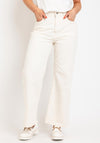 Pepe Jeans Wide Leg Jeans, Off White
