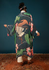 Powder Luxury Kimono Crane at Sunset Design, Multi