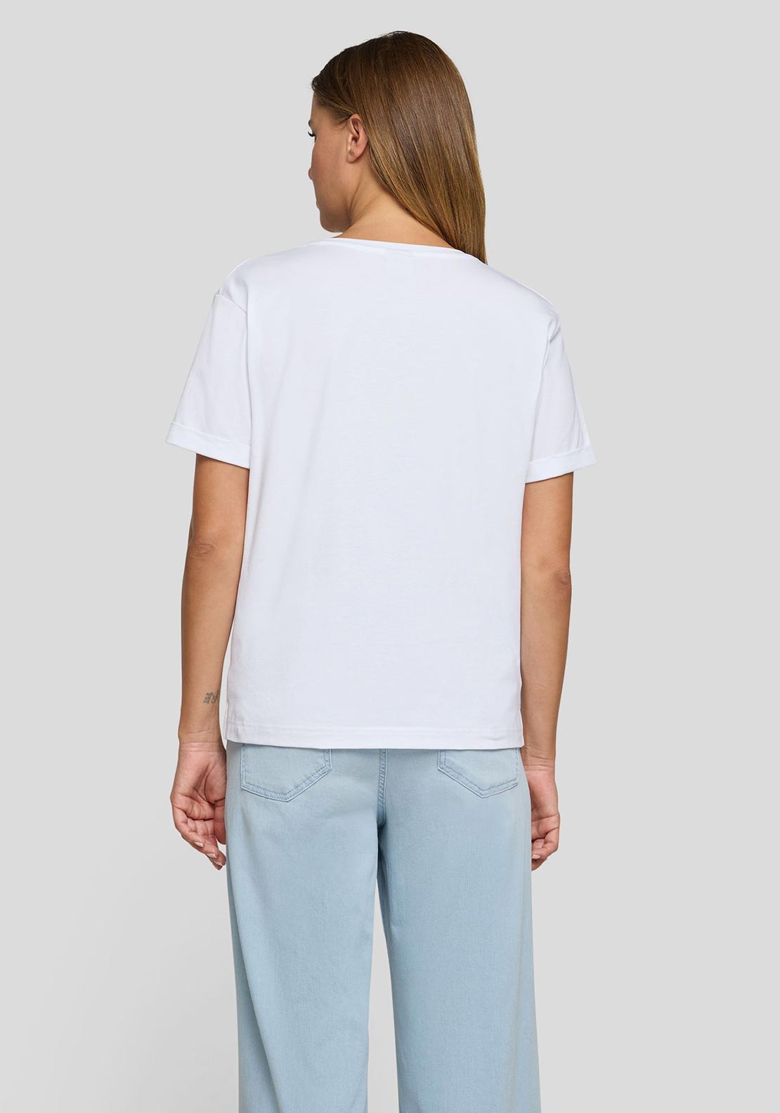 Rabe Vintage Summer Graphic Print T-Shirt, White Multi